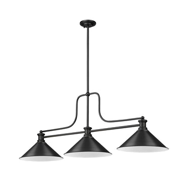 Z-Lite 15" Melange 3 Light Billiard Light image 13