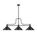 Z-Lite 15" Melange 3 Light Billiard Light image 4