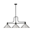 Z-Lite 15" Melange 3 Light Billiard Light image 6