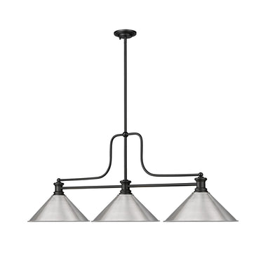 Z-Lite 15" Melange 3 Light Billiard Light image 6