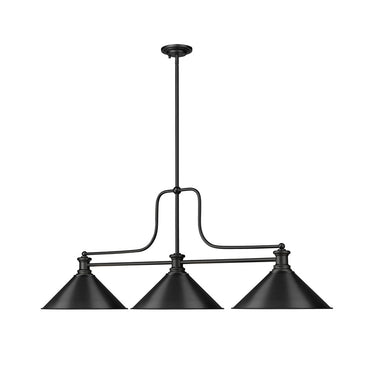 Z-Lite 15" Melange 3 Light Billiard Light image 7