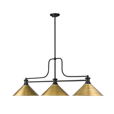 Z-Lite 15" Melange 3 Light Billiard Light image 8