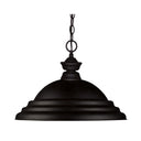 Z-Lite 16" 1 Light Pendant Matte Black image