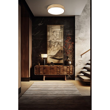 Z-Lite 16.75" Stari 1 Light Flush Mount image 17