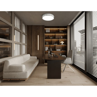 Z-Lite 16.75" Stari 1 Light Flush Mount image 18