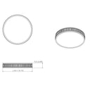 Z-Lite 16.75" Stari 1 Light Flush Mount image 21