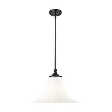 Z-Lite 16" Fleur 1 Light Pendant image 1