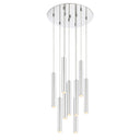 Z-Lite 16" Forest Steel 9 Light Chandelier image 1