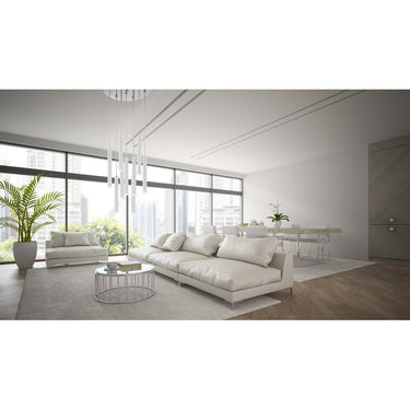 Z-Lite 16" Forest Steel 9 Light Chandelier image 14