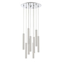 Z-Lite 16" Forest Steel 9 Light Chandelier image 8