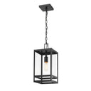 Z-Lite 16" High Nuri 1 Light Outdoor Chain Mount Ceiling Fixture image 2