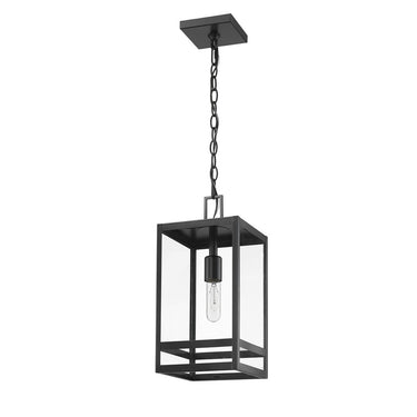 Z-Lite 16" High Nuri 1 Light Outdoor Chain Mount Ceiling Fixture image 4