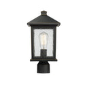 Z-Lite 16" High Portland 1 Light Outdoor Post Mount Fixture image 3
