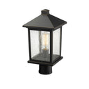 Z-Lite 16" High Portland 1 Light Outdoor Post Mount Fixture image 5