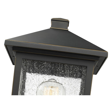 Z-Lite 16" High Portland 1 Light Outdoor Post Mount Fixture image 7