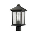 Z-Lite 16" High Portland 1 Light Outdoor Post Mount Fixture image 8