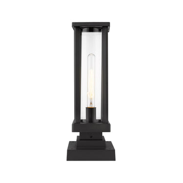 Z-Lite 17.5" High Glenwood 1 Light Outdoor Pier Mounted Fixture image 1