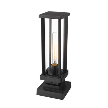 Z-Lite 17.5" High Glenwood 1 Light Outdoor Pier Mounted Fixture image 2