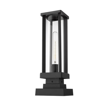 Z-Lite 17.5" High Glenwood 1 Light Outdoor Pier Mounted Fixture image 4