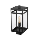 Z-Lite 17.5" High Nuri 1 Light Outdoor Post Mount Fixture image 2
