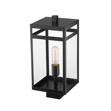Z-Lite 17.5" High Nuri 1 Light Outdoor Post Mount Fixture image 2