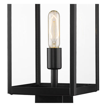Z-Lite 17.5" High Nuri 1 Light Outdoor Post Mount Fixture image 3