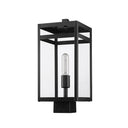 Z-Lite 17.5" High Nuri 1 Light Outdoor Post Mount Fixture image 4