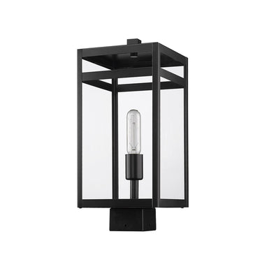 Z-Lite 17.5" High Nuri 1 Light Outdoor Post Mount Fixture image 4