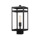 Z-Lite 17.5" High Nuri 1 Light Outdoor Post Mount Fixture image