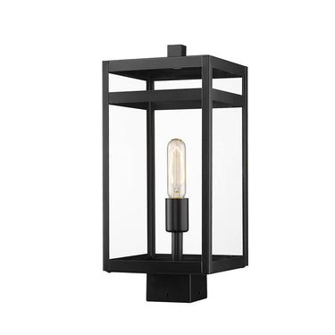 Z-Lite 17.5" High Nuri 1 Light Outdoor Post Mount Fixture image