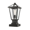 Z-Lite 17.5" High Talbot 1 Light Outdoor Pier Mounted Fixture image 2