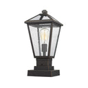 Z-Lite 17.5" High Talbot 1 Light Outdoor Pier Mounted Fixture image 3