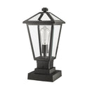Z-Lite 17.5" High Talbot 1 Light Outdoor Pier Mounted Fixture image 8