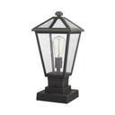 Z-Lite 17.5" High Talbot 1 Light Outdoor Pier Mounted Fixture image 9