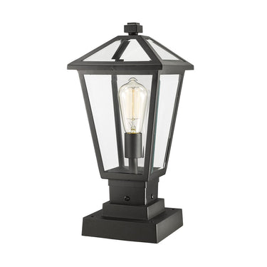 Z-Lite 17.5" High Talbot 1 Light Outdoor Pier Mounted Fixture image