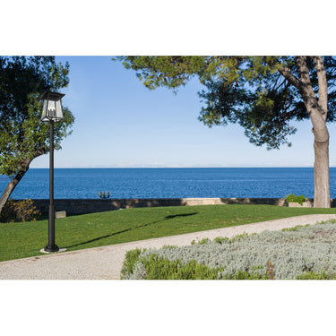 Z-Lite 17.5" Rainer Glass 6 Light Outdoor Post Mounted Fixture image 6