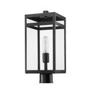 Z-Lite 17.75" High Nuri 1 Light Outdoor Post Mount Fixture image 4