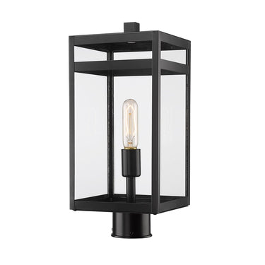 Z-Lite 17.75" High Nuri 1 Light Outdoor Post Mount Fixture image
