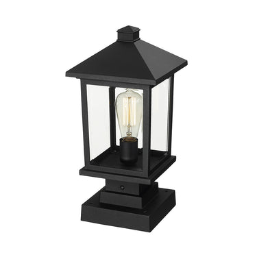 Z-Lite 17" High Portland 1 Light Outdoor Pier Mounted Fixture image 3
