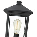 Z-Lite 17" High Portland 1 Light Outdoor Pier Mounted Fixture image 4