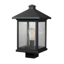 Z-Lite 17" High Portland 1 Light Outdoor Post Mount Fixture image