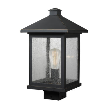 Z-Lite 17" High Portland 1 Light Outdoor Post Mount Fixture image