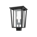 Z-Lite 18.25" High Seoul 2 Light Outdoor Post Mount Fixture image 6