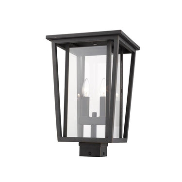 Z-Lite 18.25" High Seoul 2 Light Outdoor Post Mount Fixture image 7