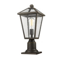 Z-Lite 18.5" High Talbot 1 Light Outdoor Pier Mounted Fixture image 3