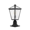 Z-Lite 18.5" High Talbot 1 Light Outdoor Pier Mounted Fixture image 6