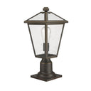 Z-Lite 18.5" High Talbot 1 Light Outdoor Pier Mounted Fixture image 7