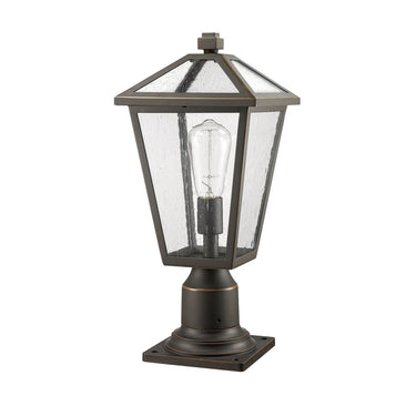 Z-Lite 18.5" High Talbot 1 Light Outdoor Pier Mounted Fixture image 9