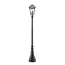 Z-Lite 18.75" Talbot 3 Light Outdoor Post Mounted Fixture image 1