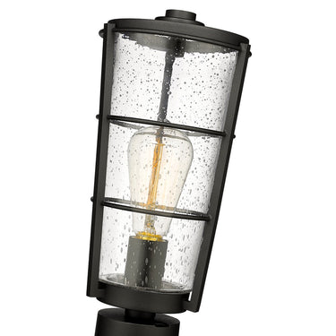 Z-Lite 18" High Helix 1 Light Outdoor Pier Mounted Fixture image 3